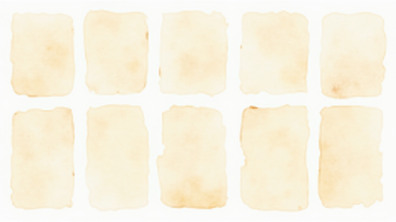 Watercolor illustration of a stylized blank calendar grid with circles drawn on certain dates, no numbers or day names