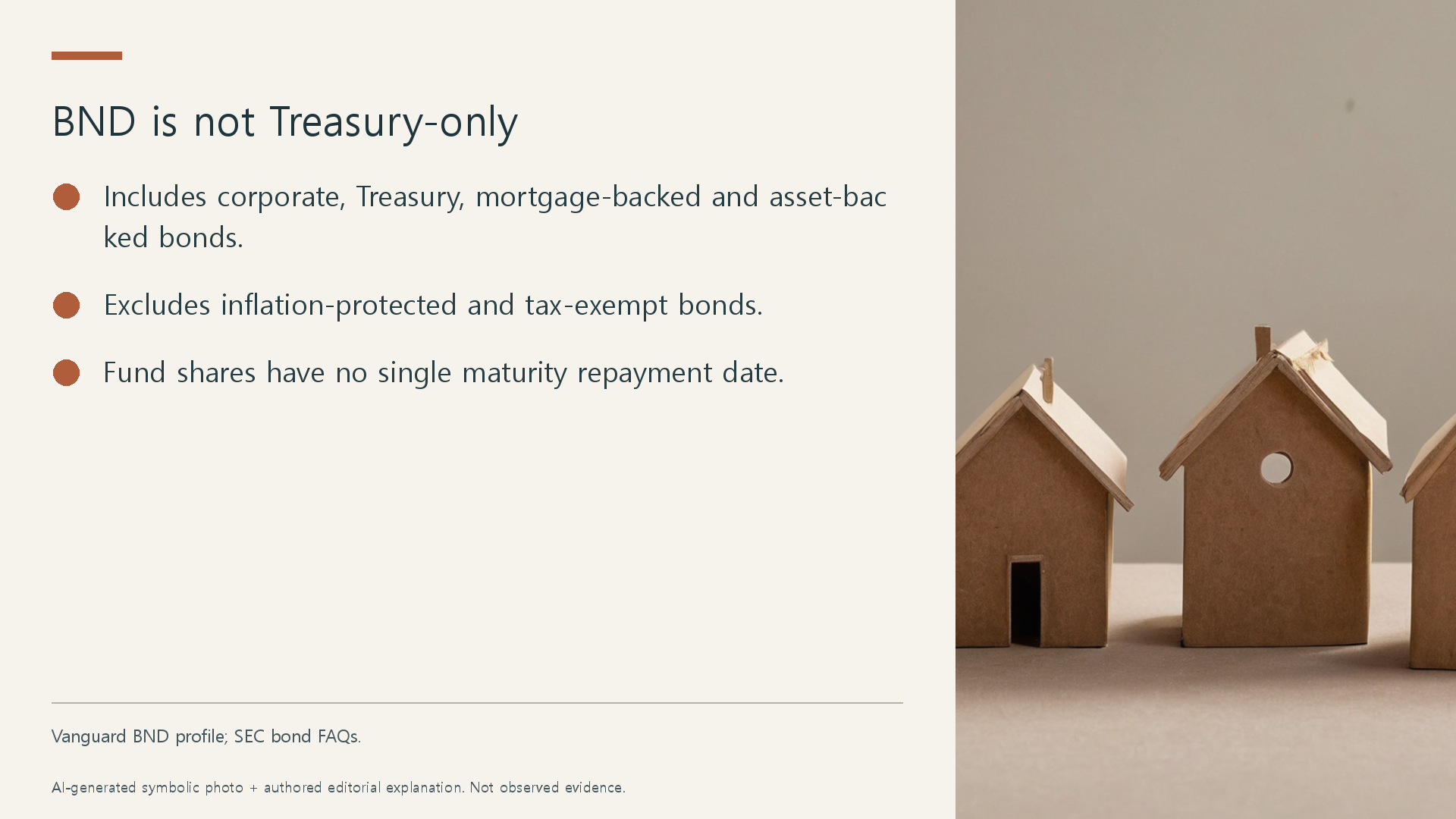 BND is not Treasury-only