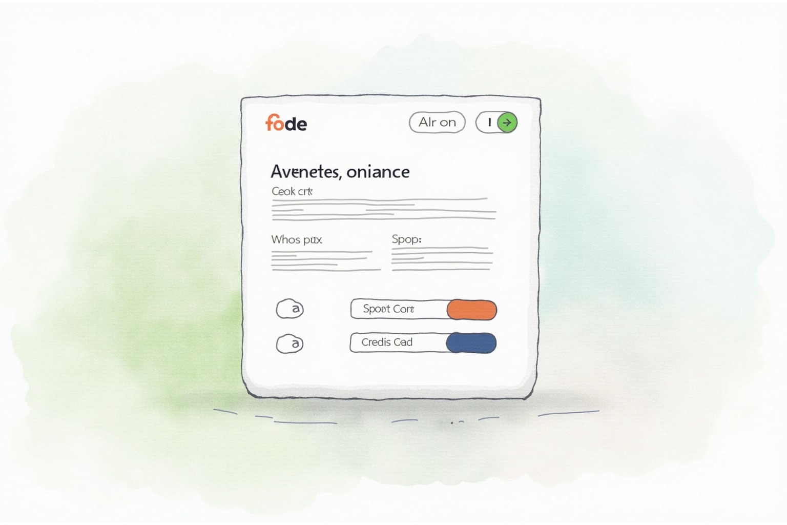 Online payment portal with credit card and ACH options